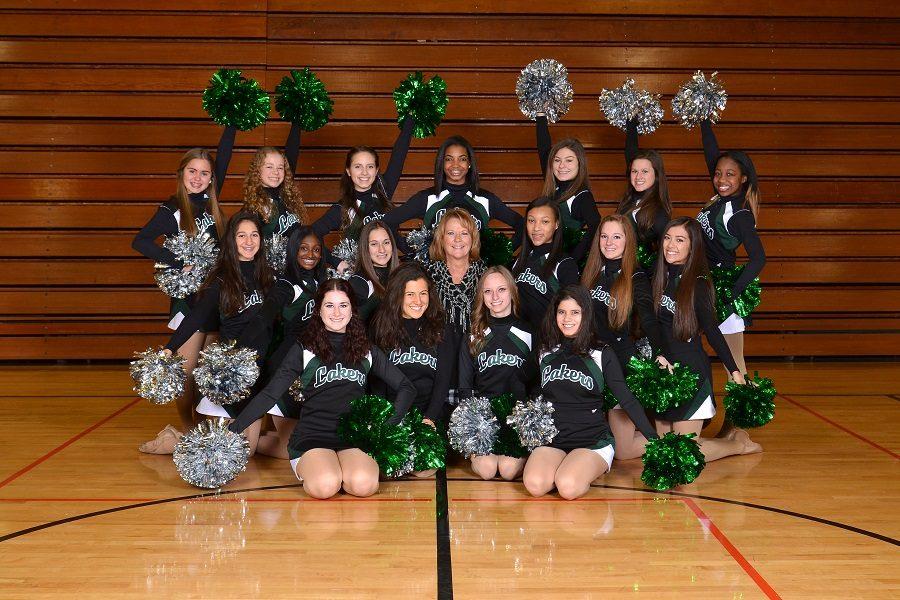 Dancing With the Lakers: West Bloomfield High Schools Poms Seniors!
