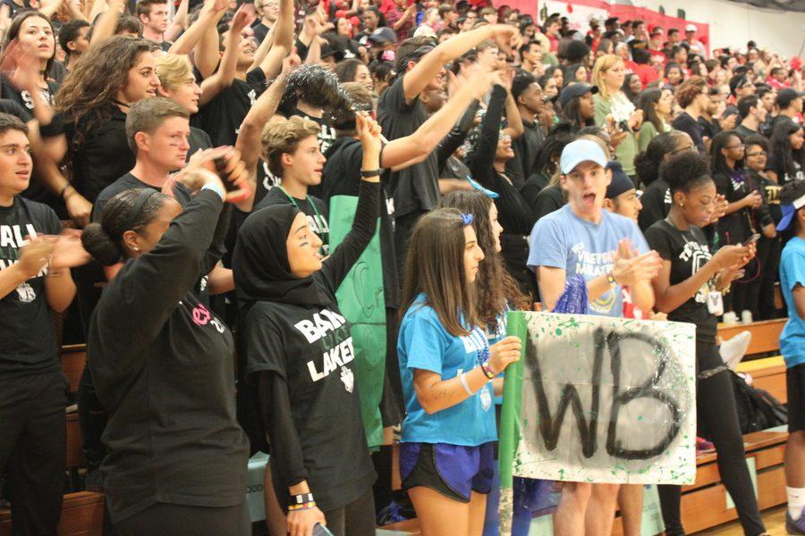 Students Get Into Spirit at Annual Homecoming Pep Rally