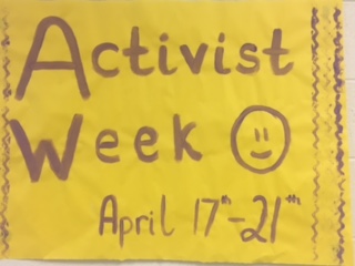 WBHS Prepares for Annual Activist Week