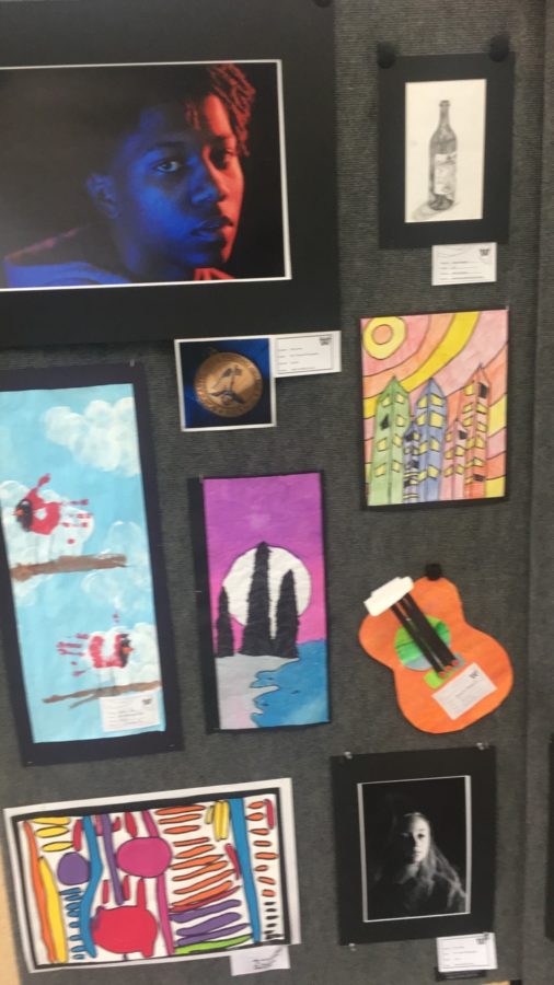 Visual Arts Show Enlightens Students of WBHS