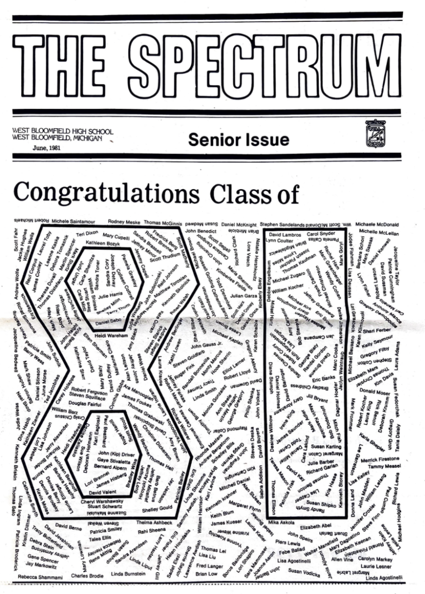 June 1981 Senior Issue