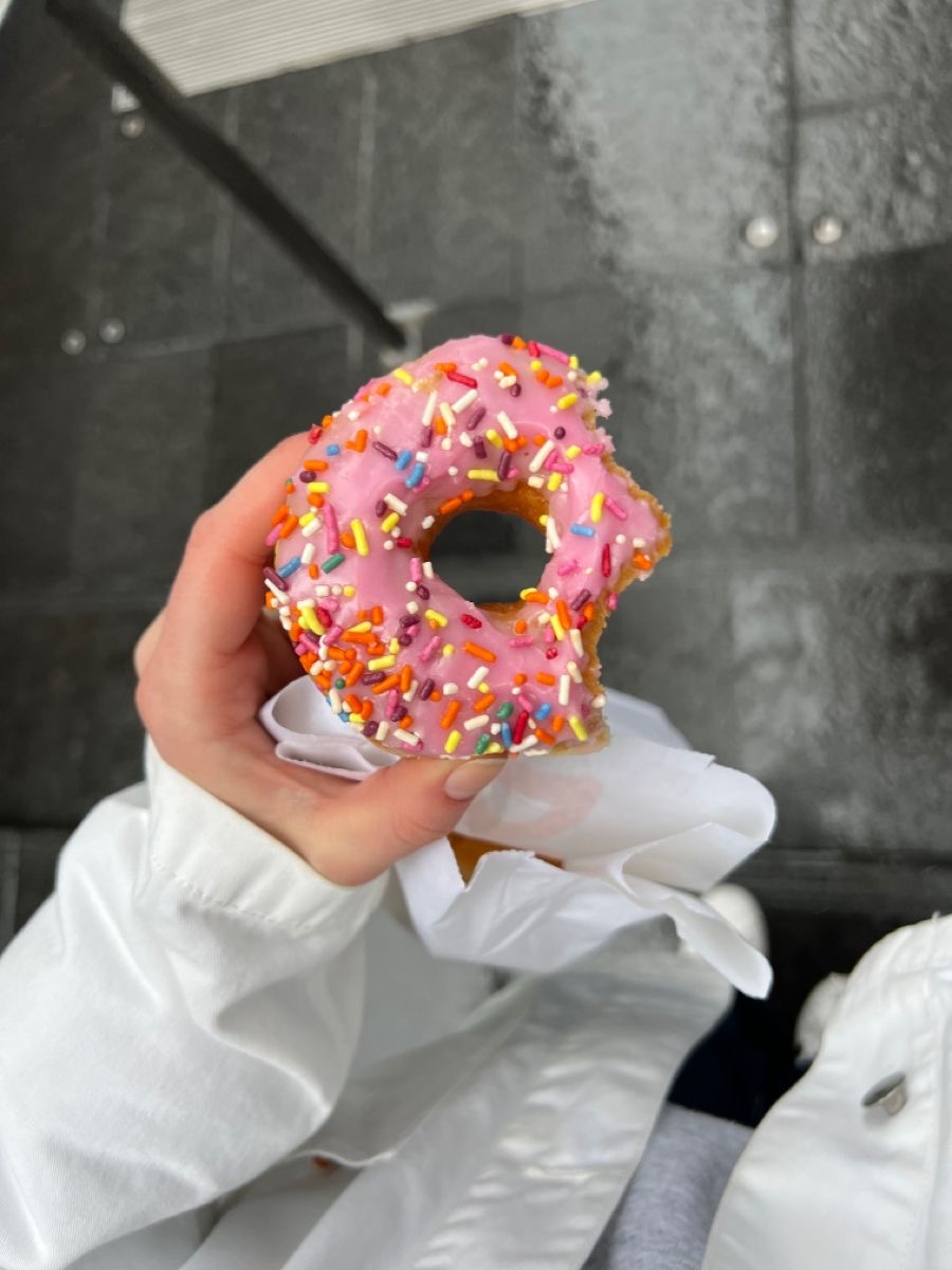 Students can receive donuts in the center $2.00 a piece.